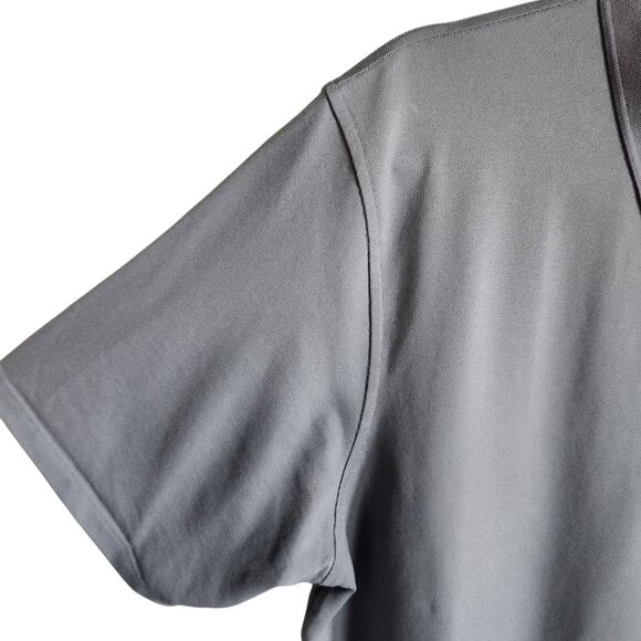 Lululemon Shirt Men's Blue XL Short Sleeve Polo OTC Office Travel Commute - Picture 5 of 9